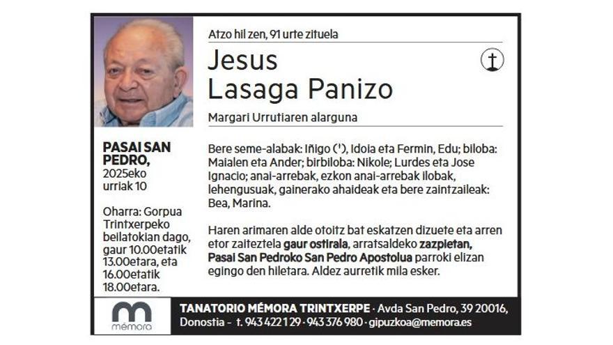 Jesús Lasaga Panizo