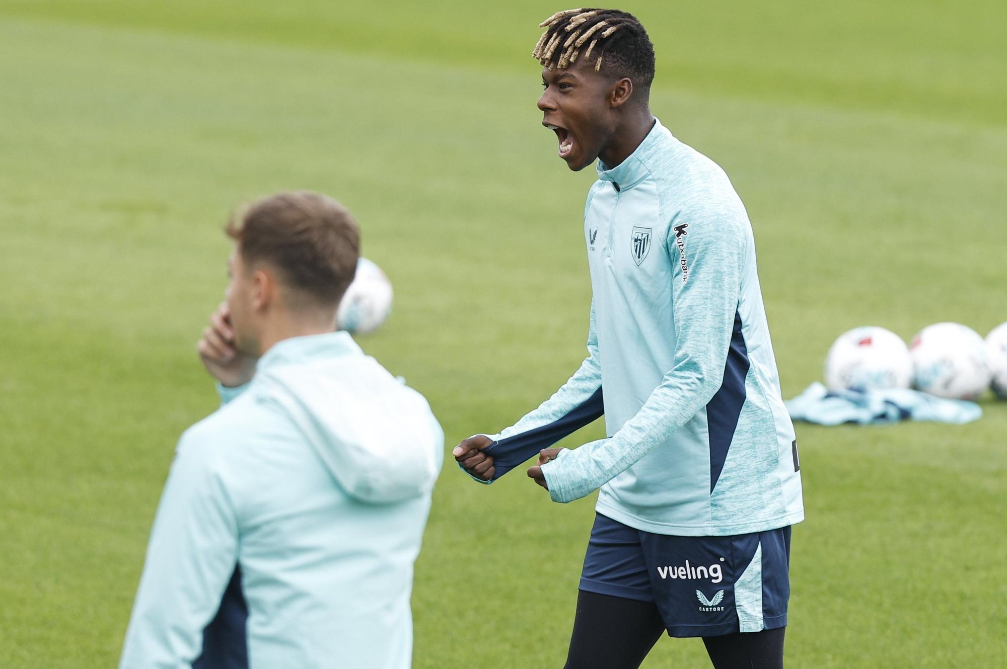 El Athletic prepara el partido ante el Rayo Vallecano