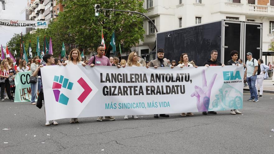 Los sindicatos celebran el Primero de Mayo con los salarios en el foco