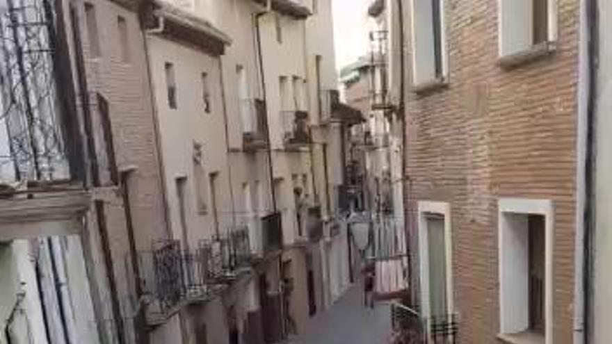 Herido grave por asta un estadounidense en las fiestas de Los Arcos