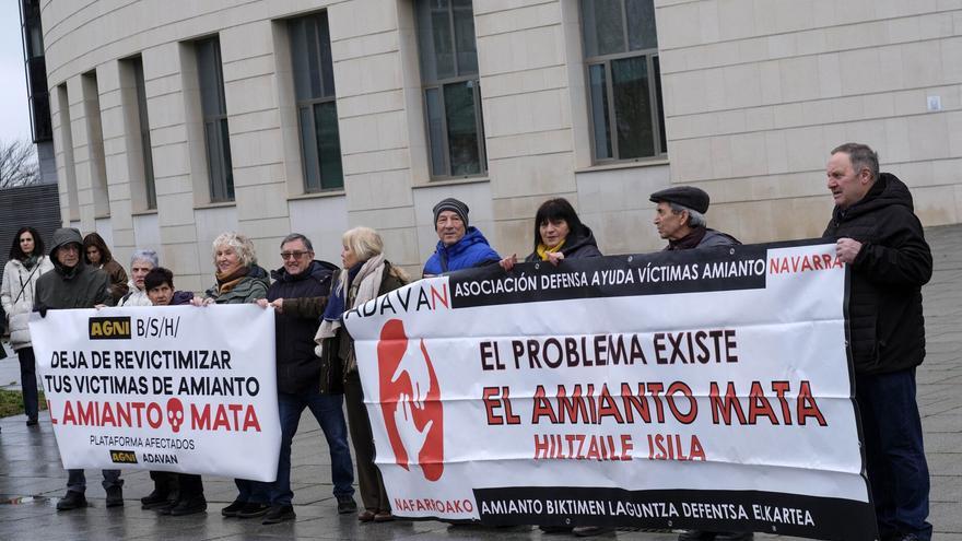 Suspendido un juicio contra BSH por amianto en Navarra
