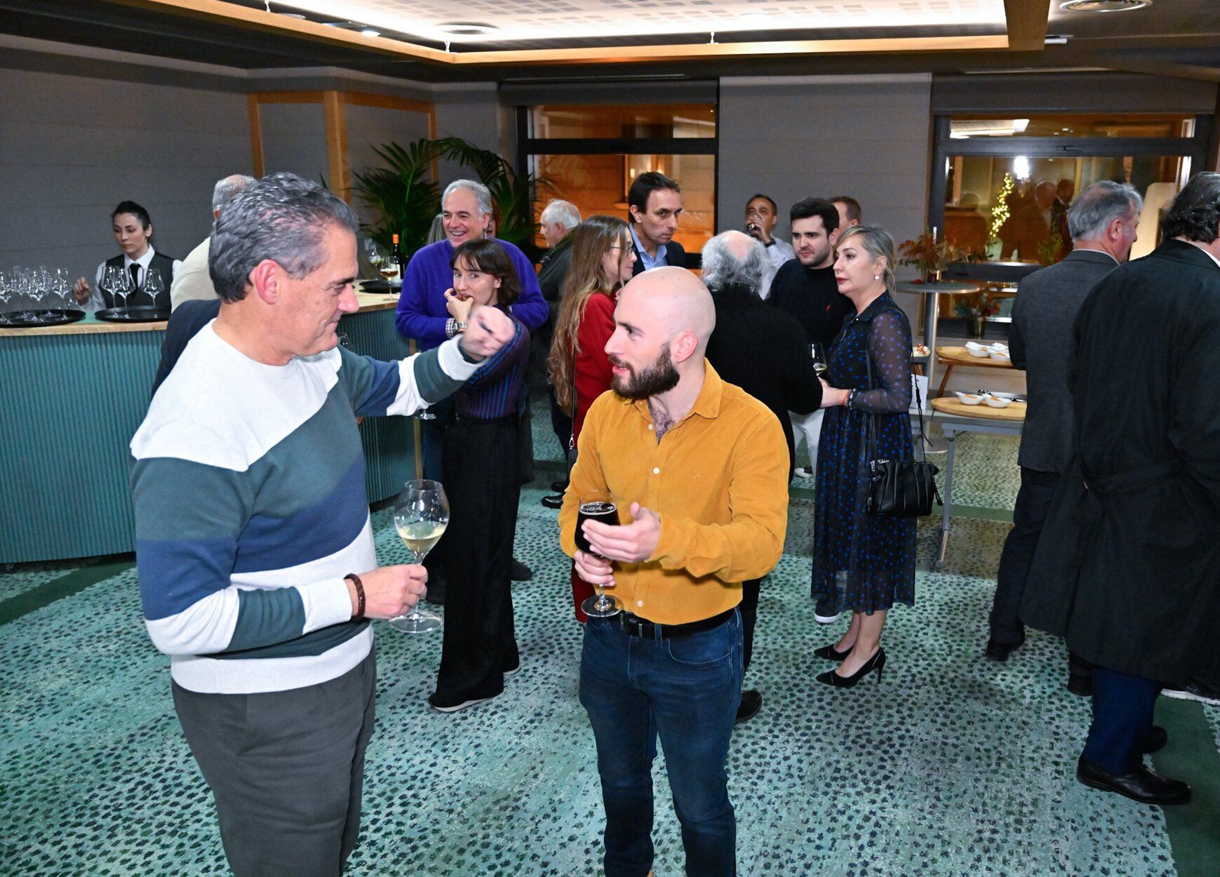 Brindis de Navidad del mundo publicitario