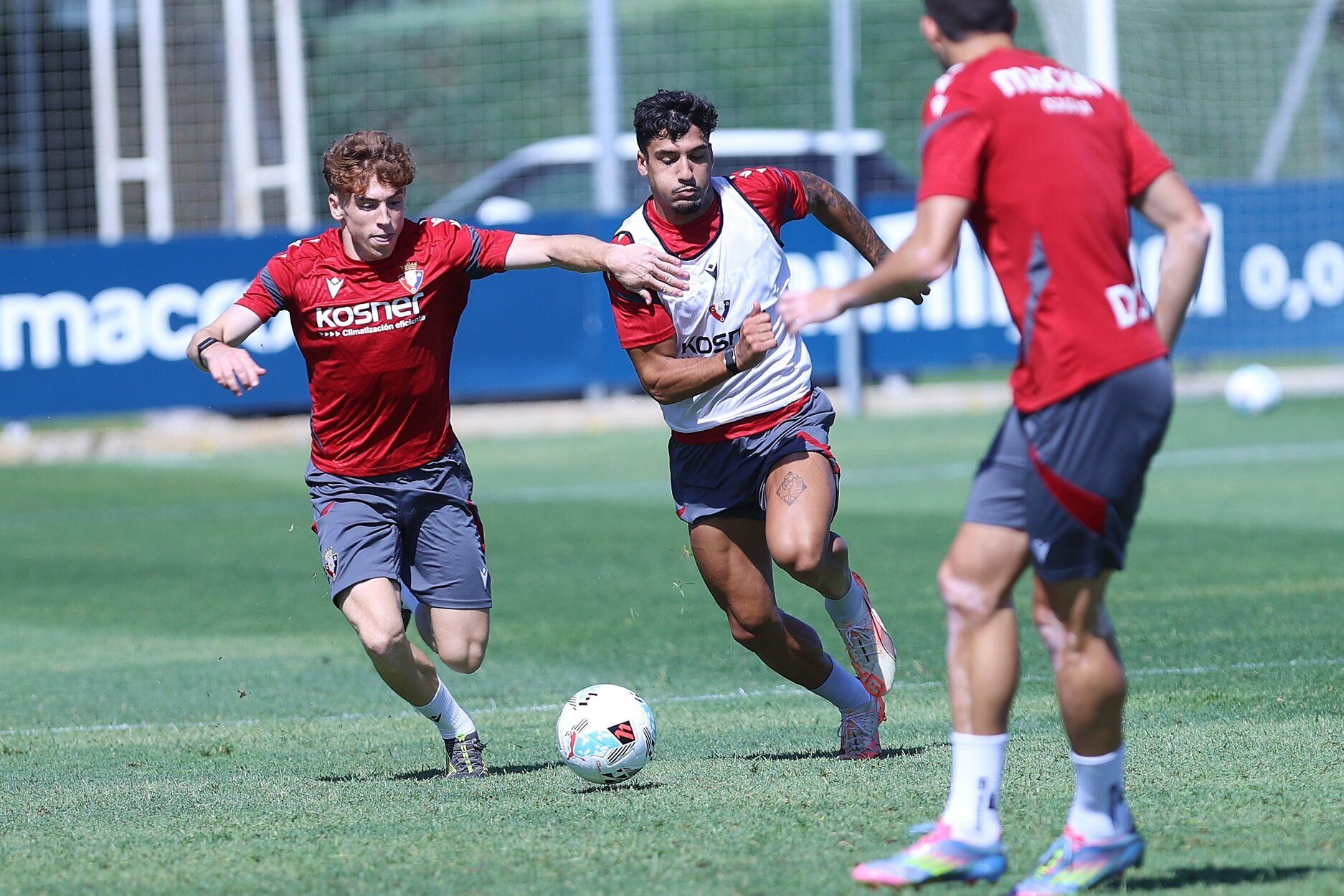 Fotos del entrenamiento de Osasuna (22/07/2025)