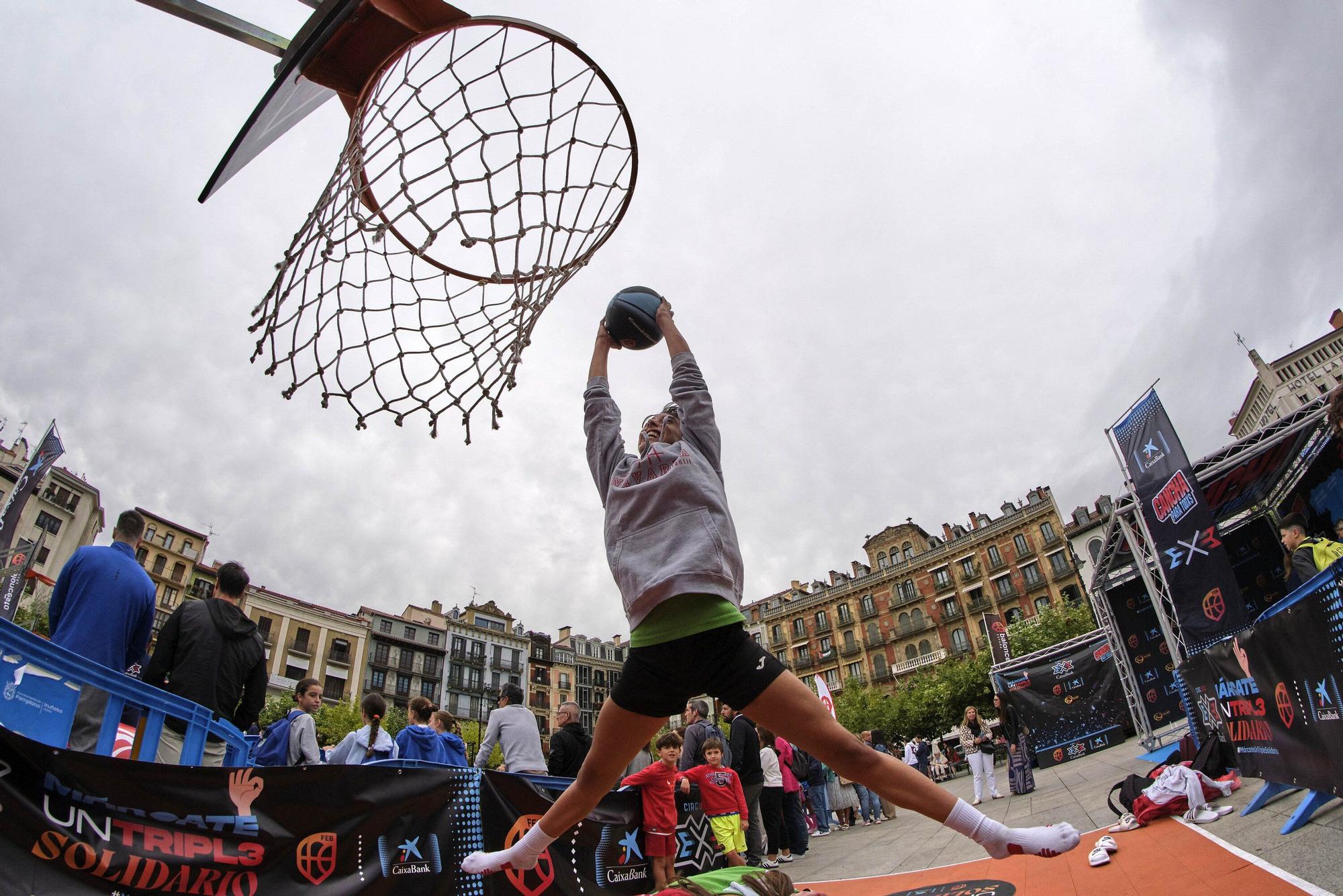 Fotos del circuito 3x3 de baloncesto Caixabank