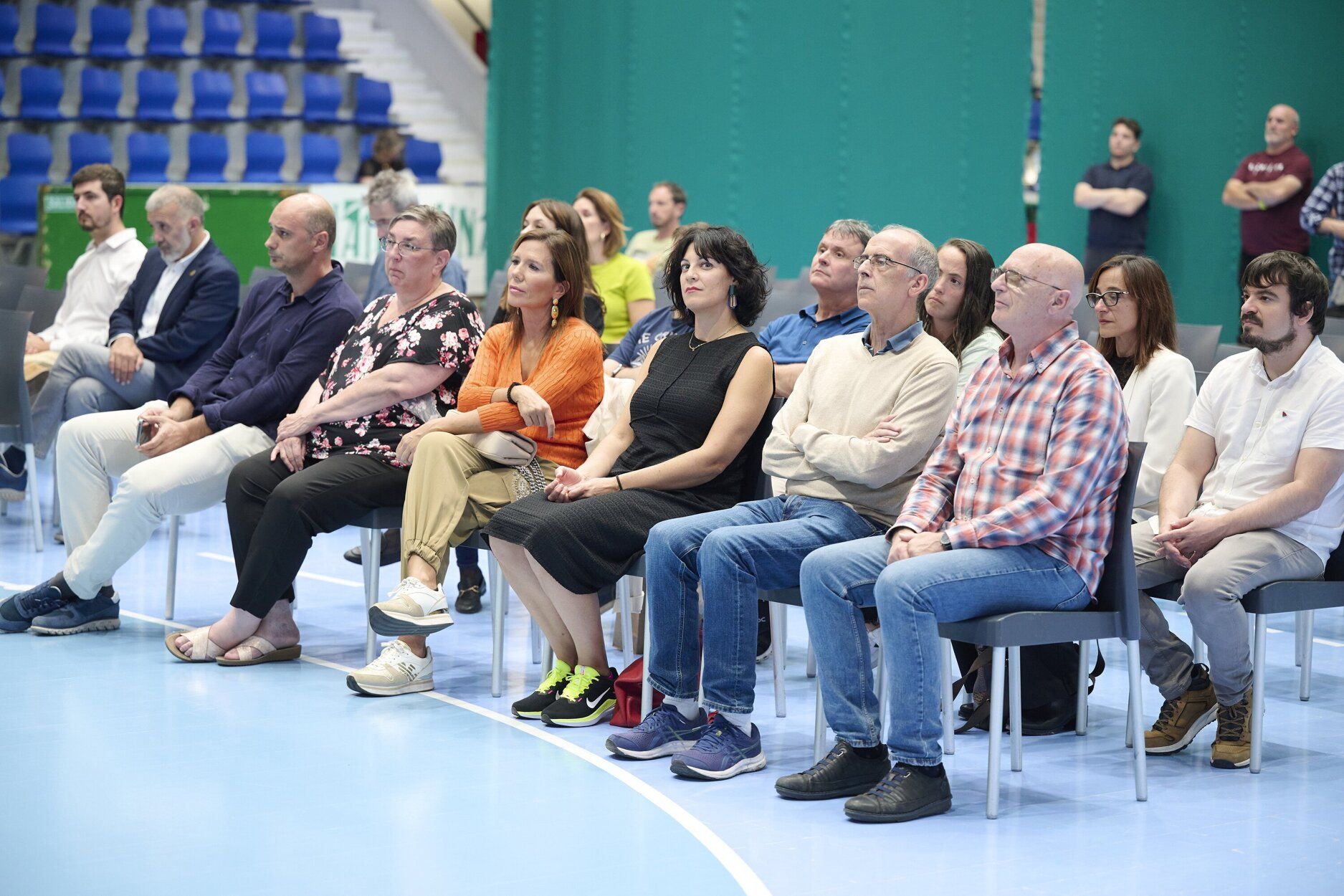Fotos de la presentación de los equipos de Anaitasuna de balonmano