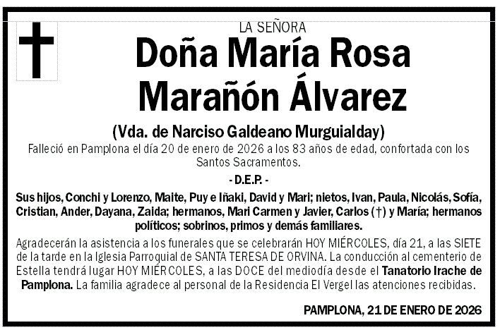 María Rosa Marañón Álvarez