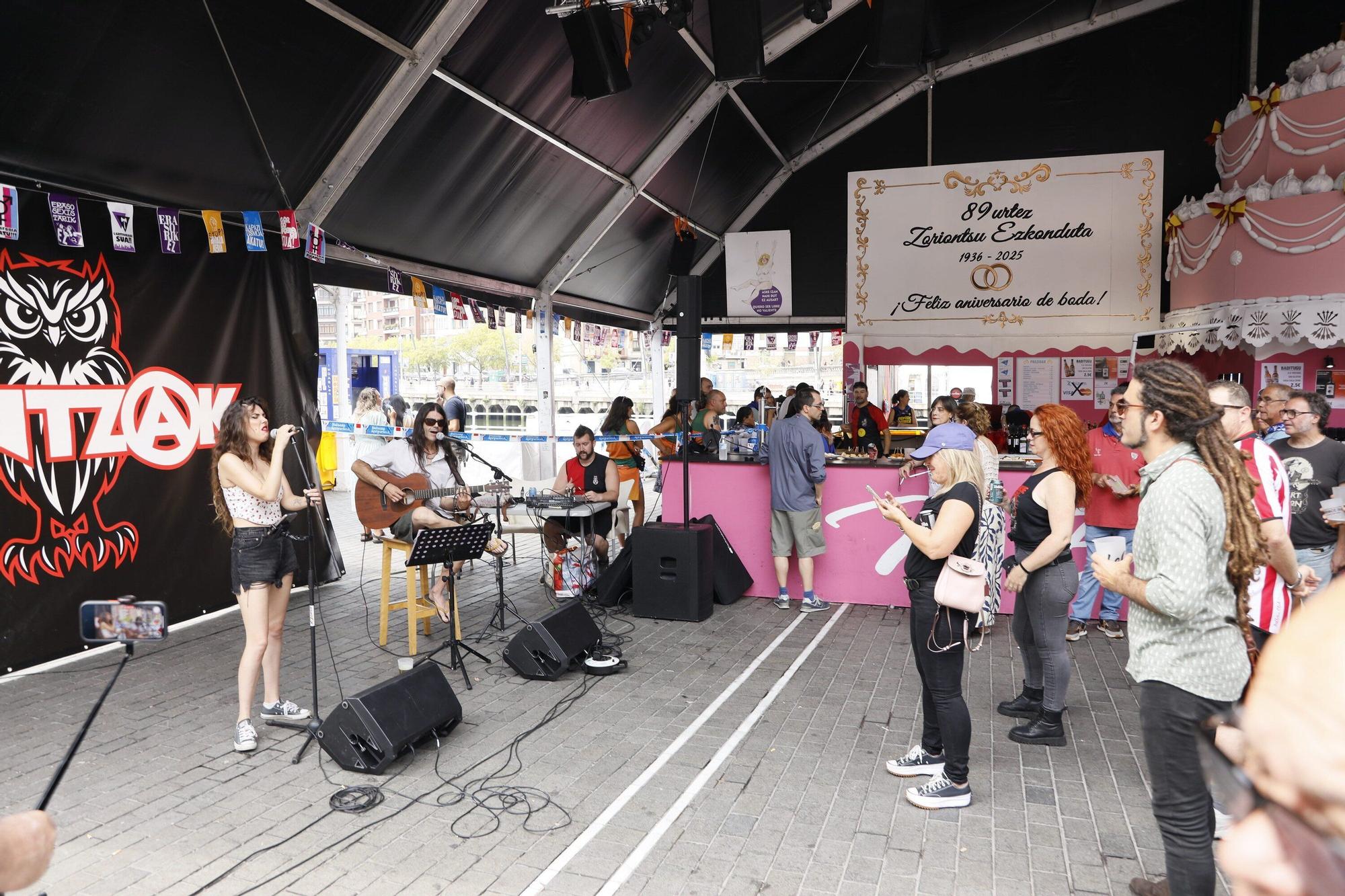 En imágenes: La fiesta sigue en la segunda jornada de Aste Nagusia