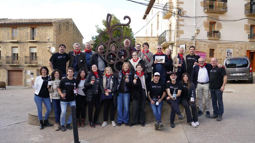 Los maestros del vino más selectos catan en las bodegas de San Martín de Unx