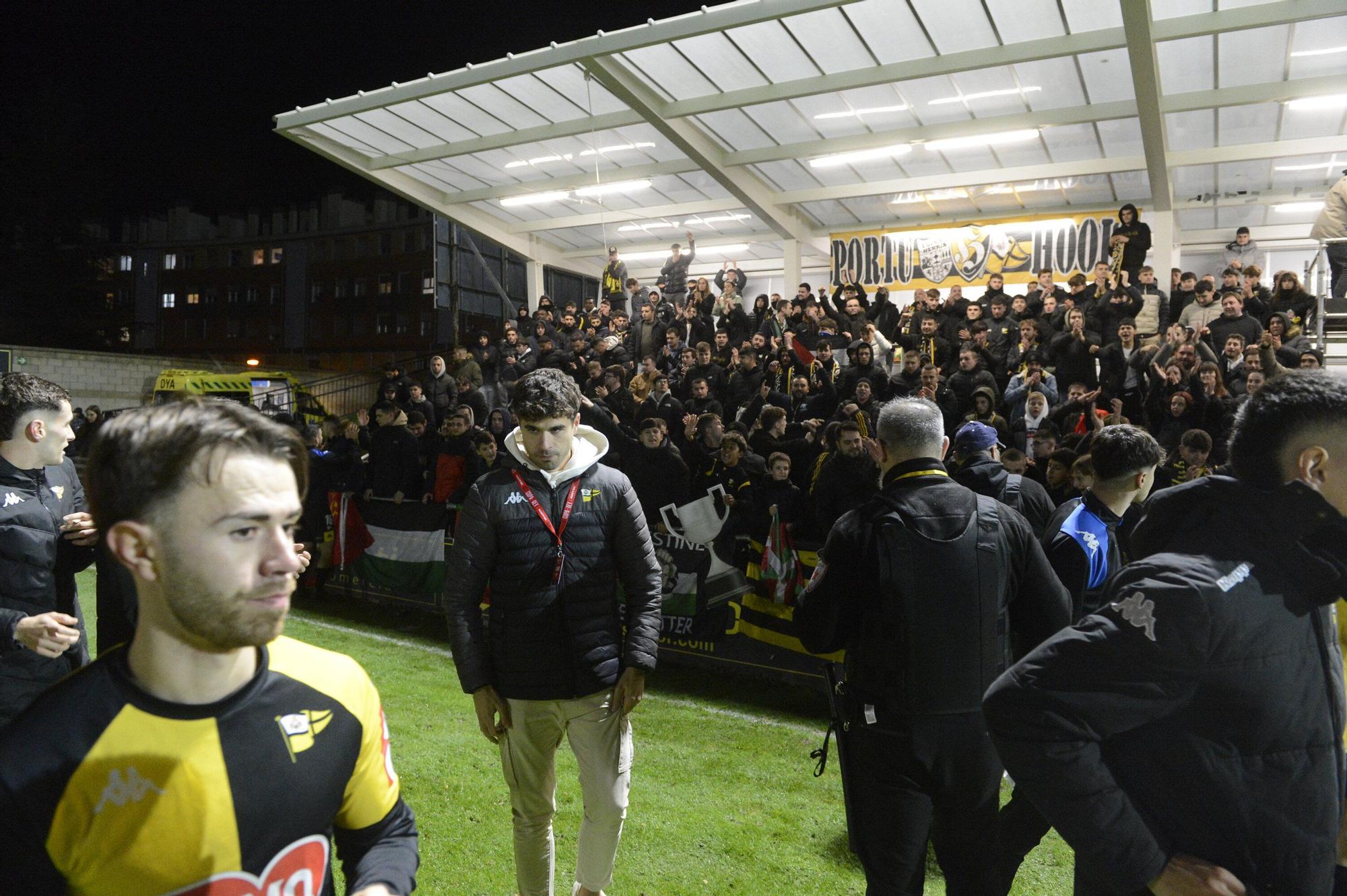 El Portugalete-Alavés, en imágenes