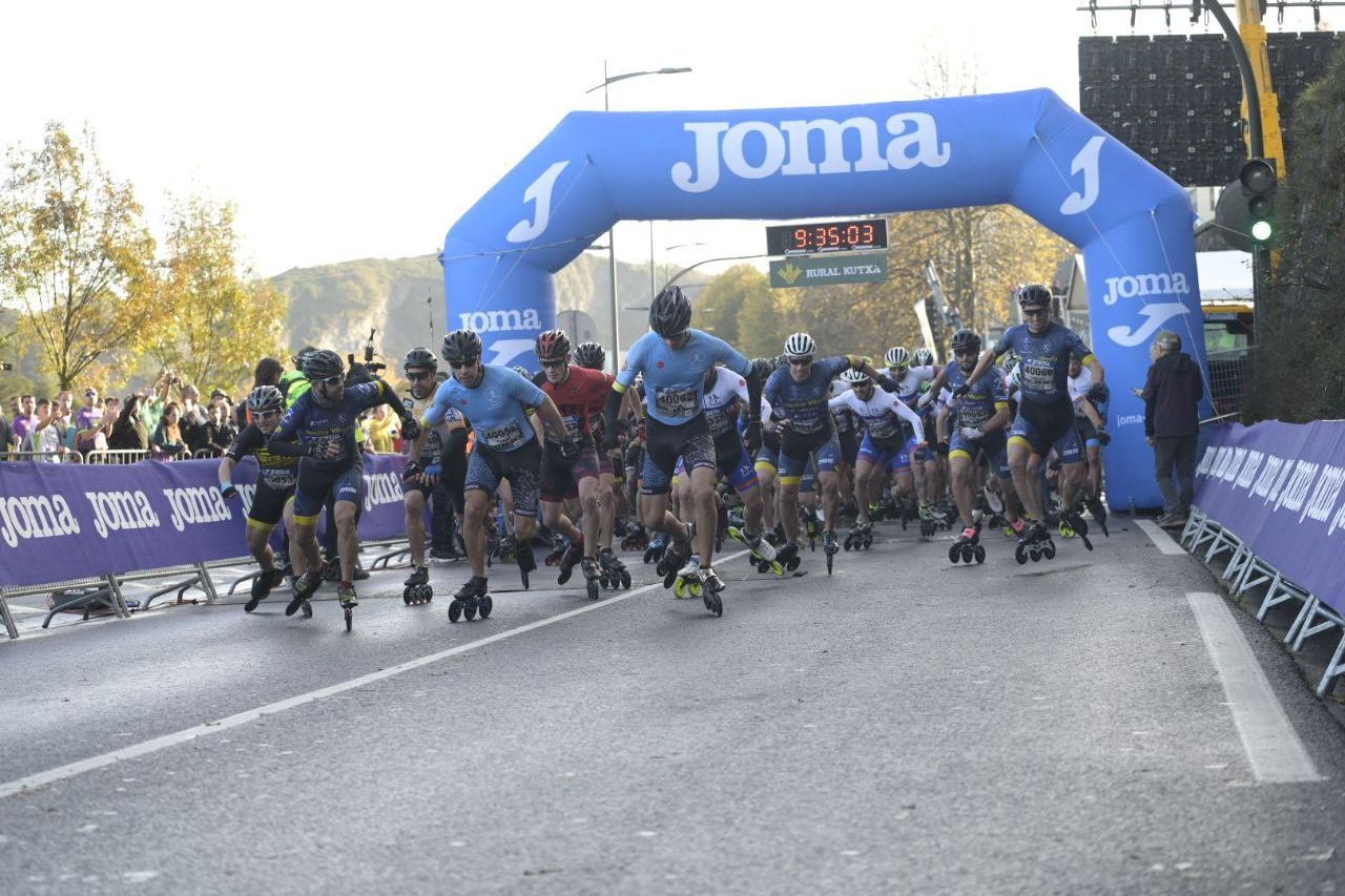 En imágenes: Ilusión y concentración en la salida de la Behobía- San Sebastían