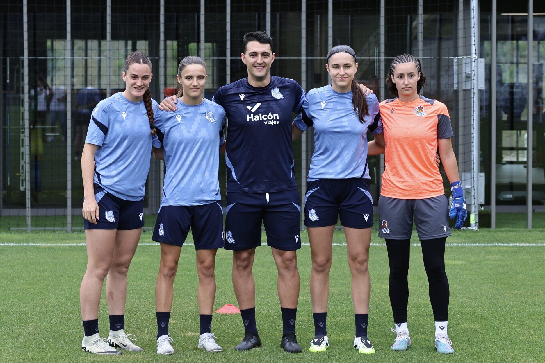 Primer entrenamiento de la Real femenino