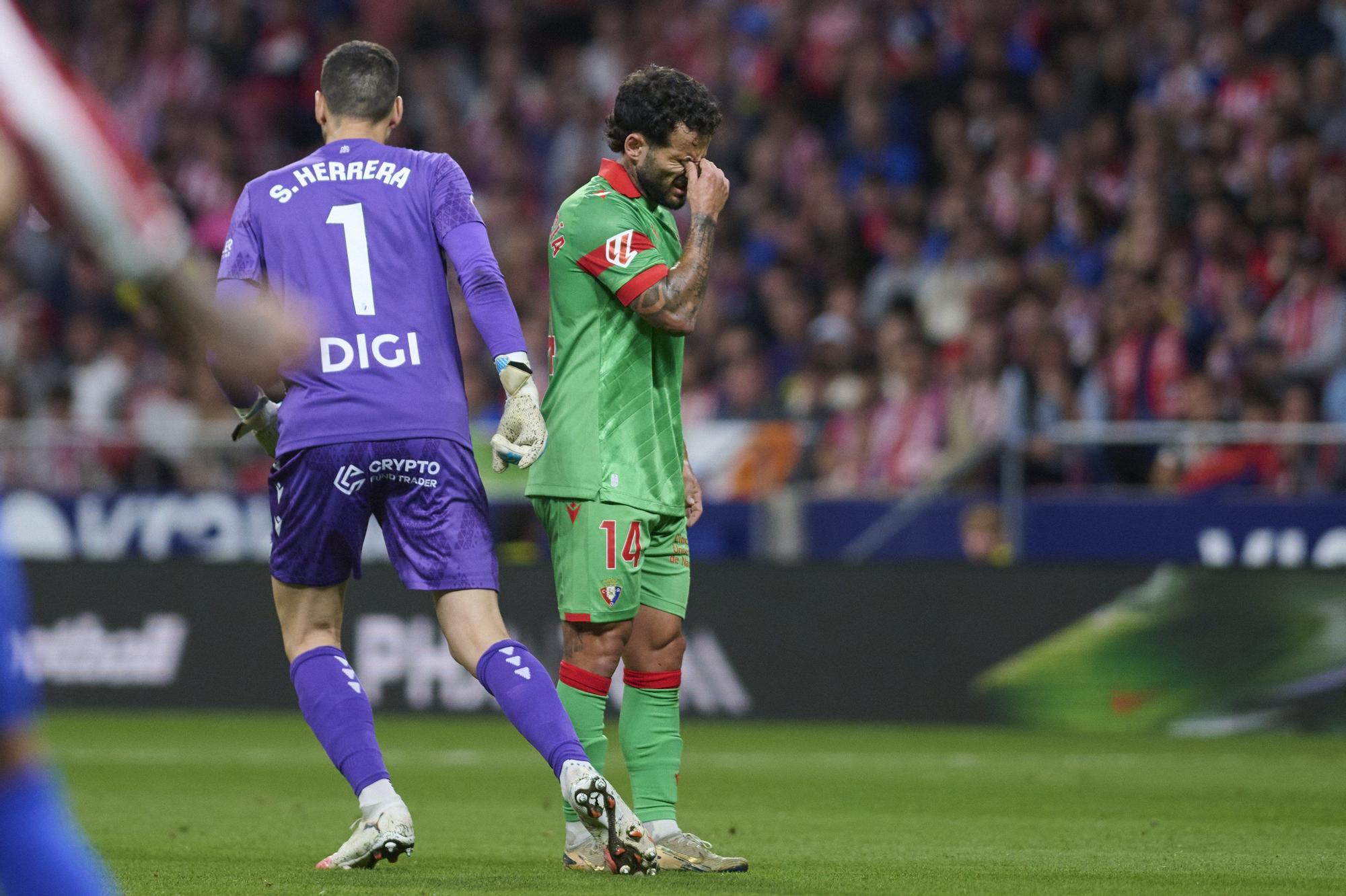 Fotos del partido Atlético de Madrid-Osasuna