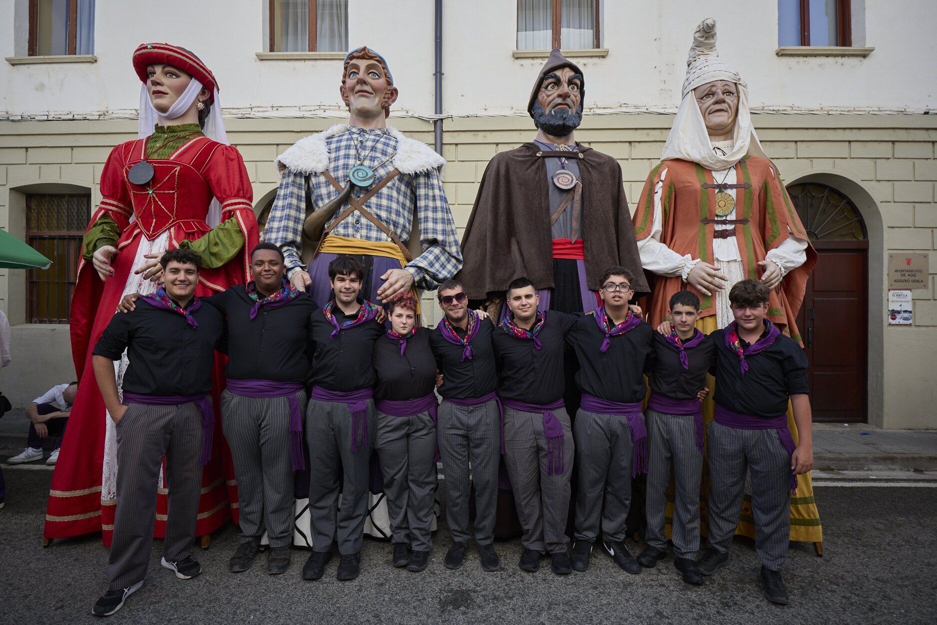 Fotos del  Día Grande de las fiestas de Aoiz