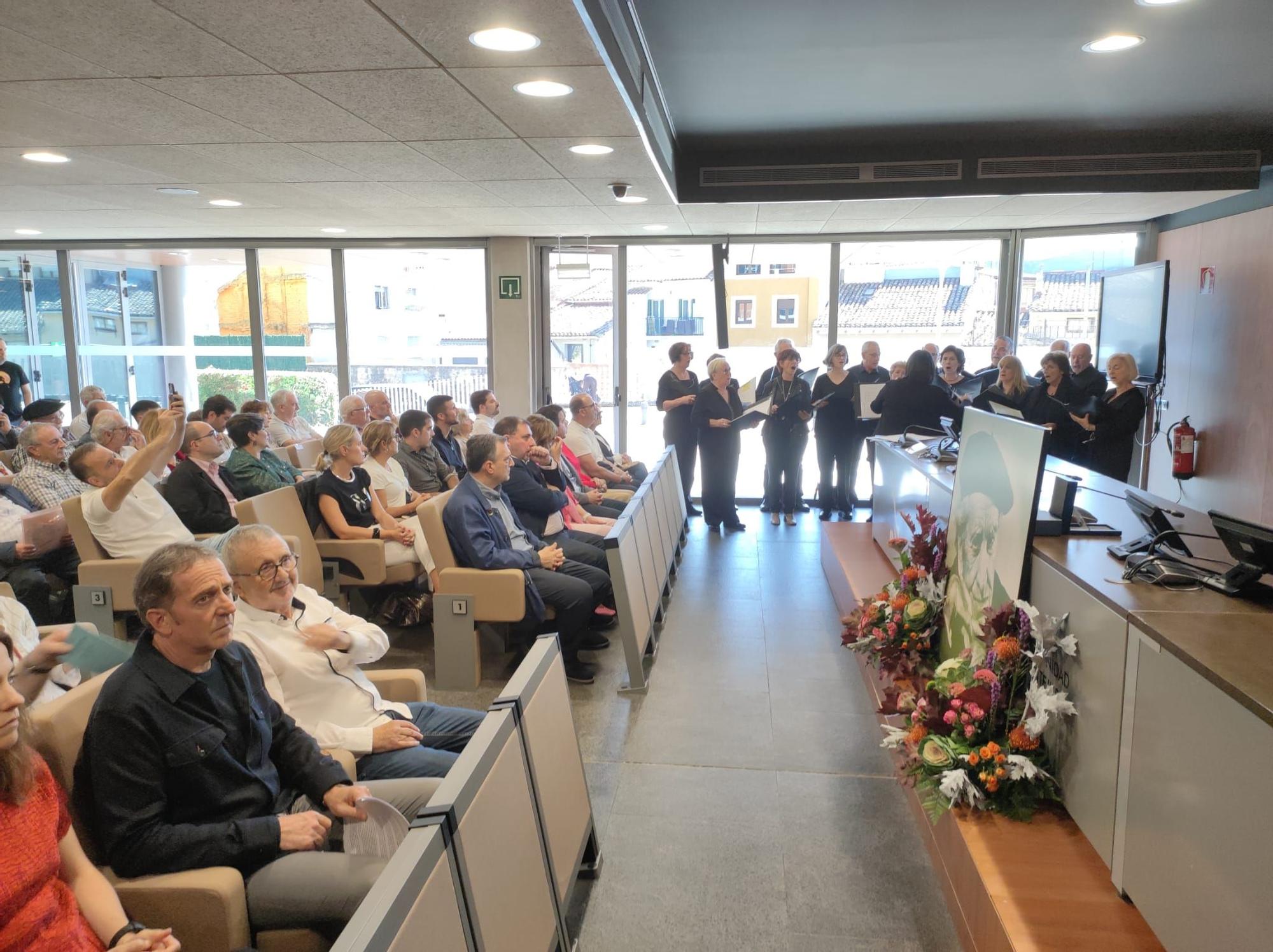 El premio Irujo de Estella-Lizarra, para la Sociedad Aranzadi