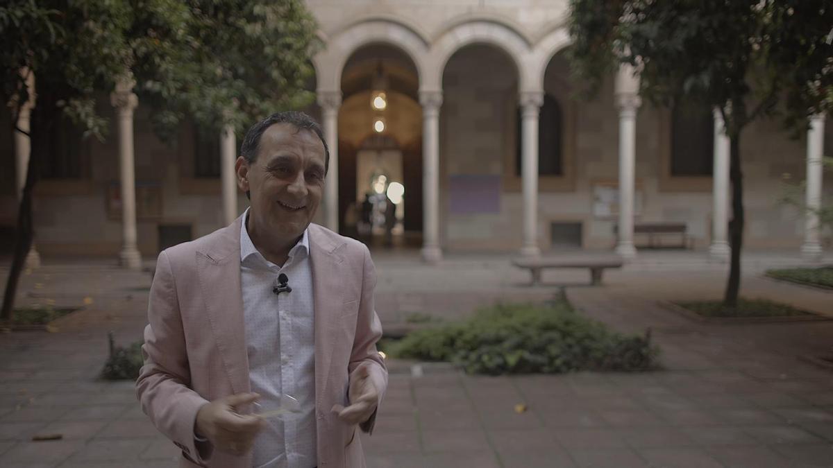 El catedrático Javier Velaza.