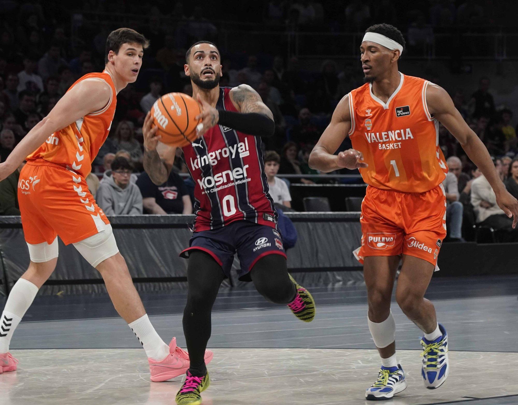 En imágenes: Derrota del Baskonia ante el Valencia Basket