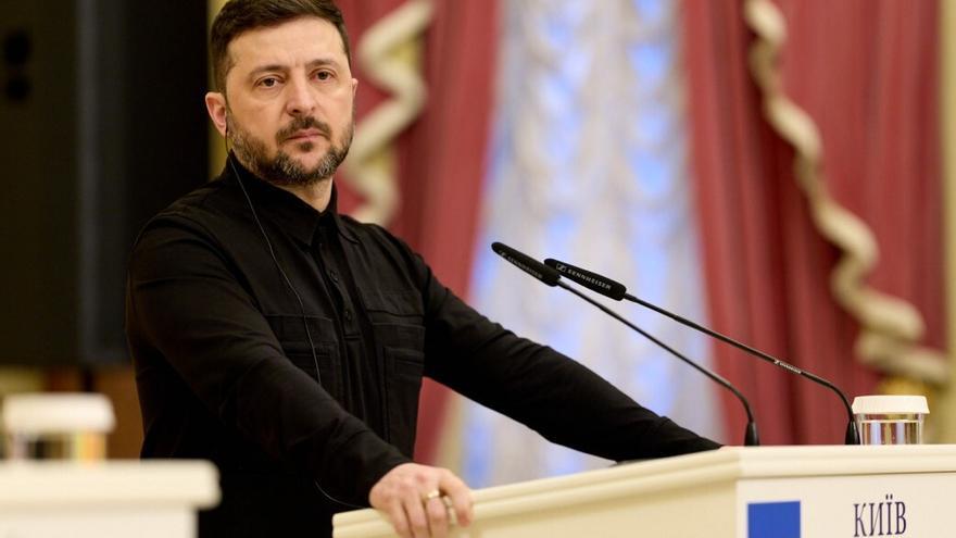 Zelenski reivindica la "resistencia" de los ucranianos en el cuarto aniversario del inicio de la invasión rusa a gran escala
