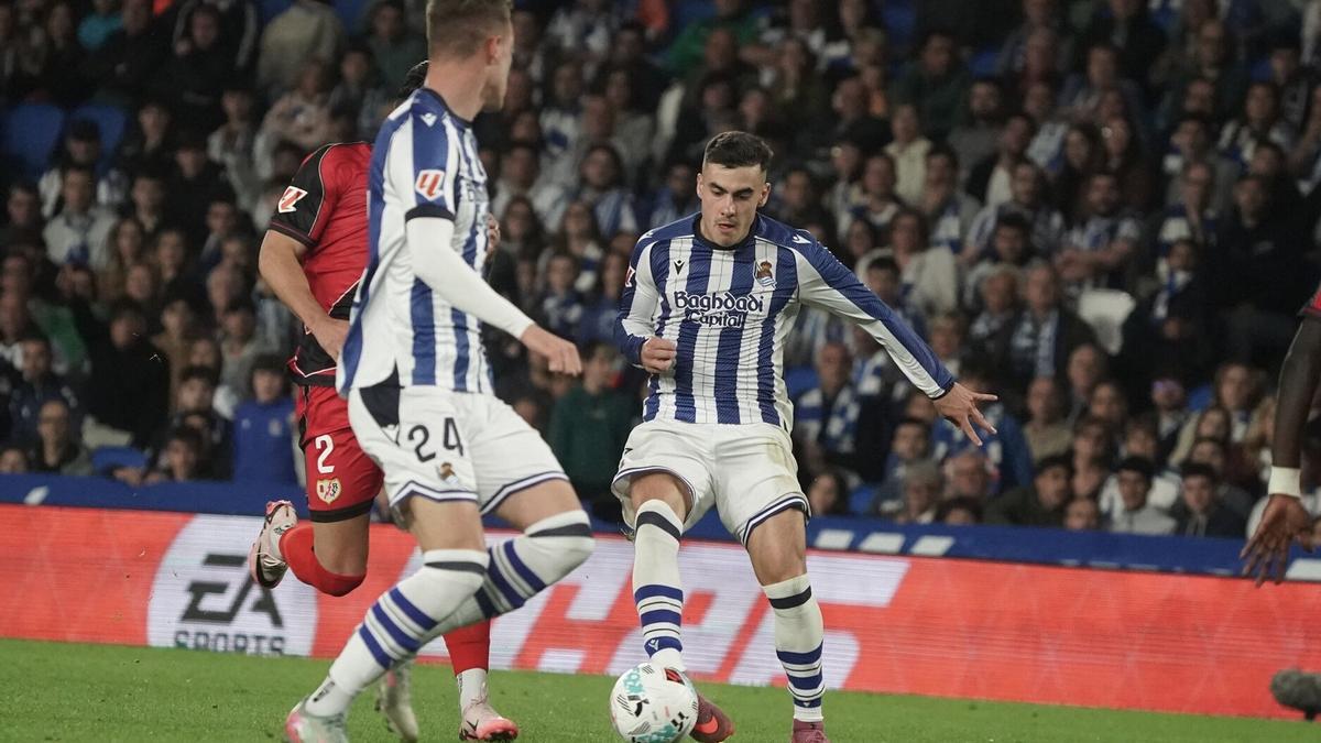 Las mejores imágenes del Real Sociedad - Rayo Vallecano