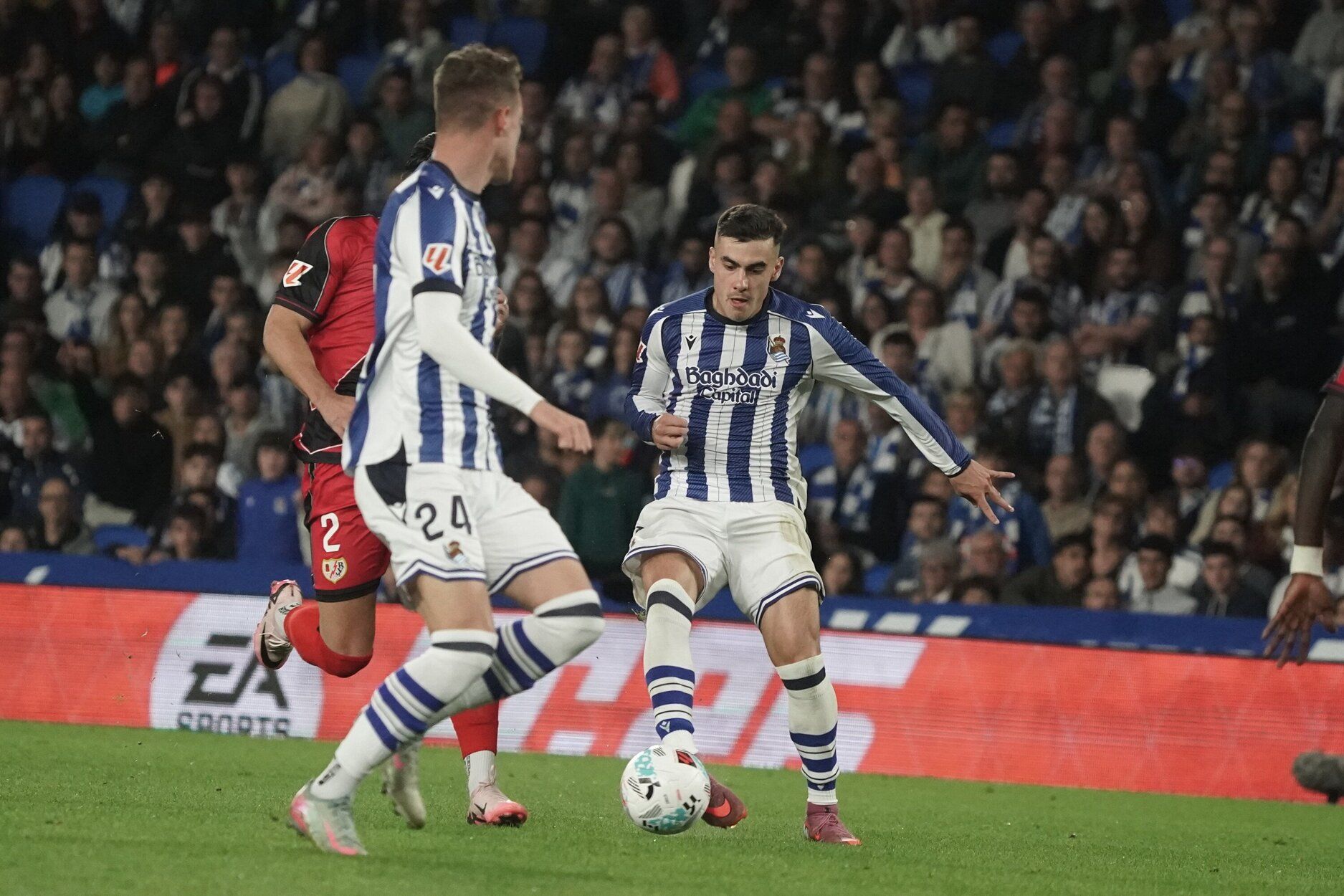 Las mejores imágenes del Real Sociedad - Rayo Vallecano