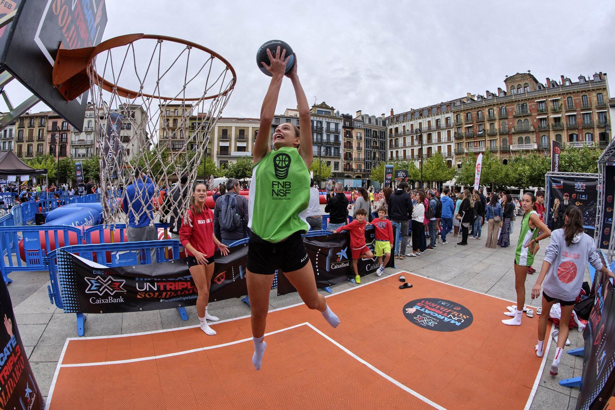 Fotos del circuito 3x3 de baloncesto Caixabank