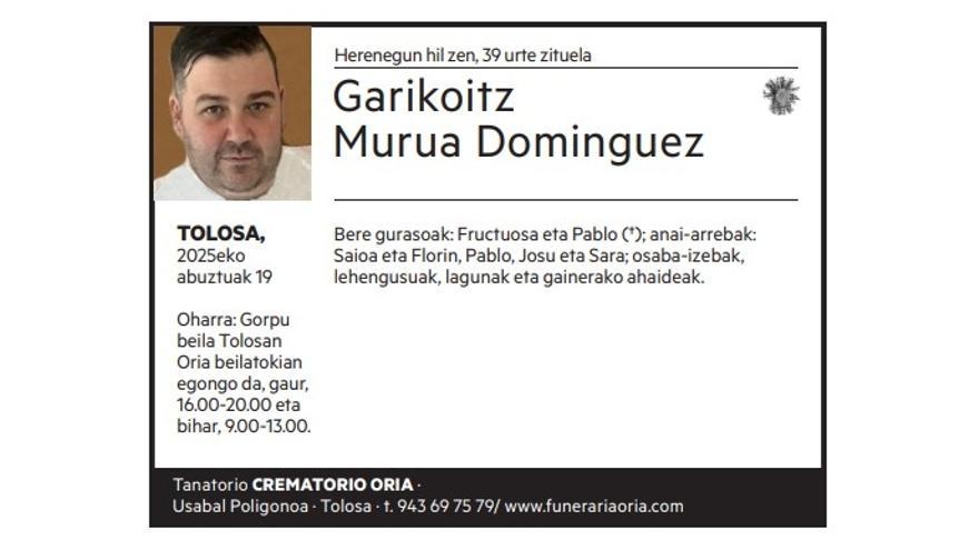 Garikoitz Murua Dominguez
