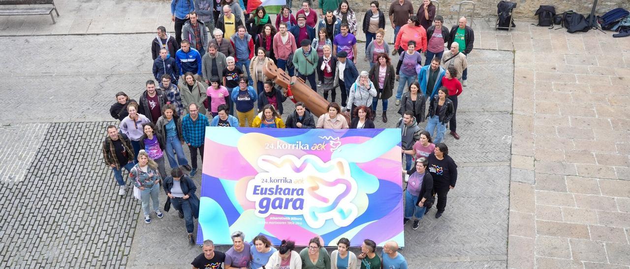 La presentación de la Korrika 2026, en imágenes