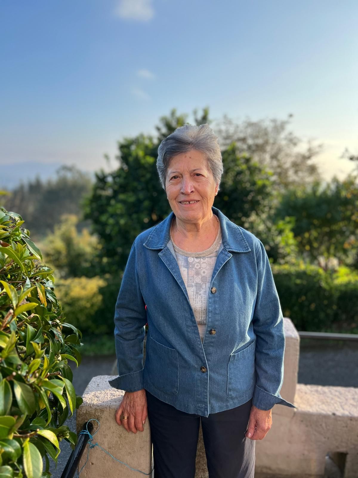 Mari Cruz Calvo. Una vecina muy querida en Arrieta, un pueblo muy especial para ella.