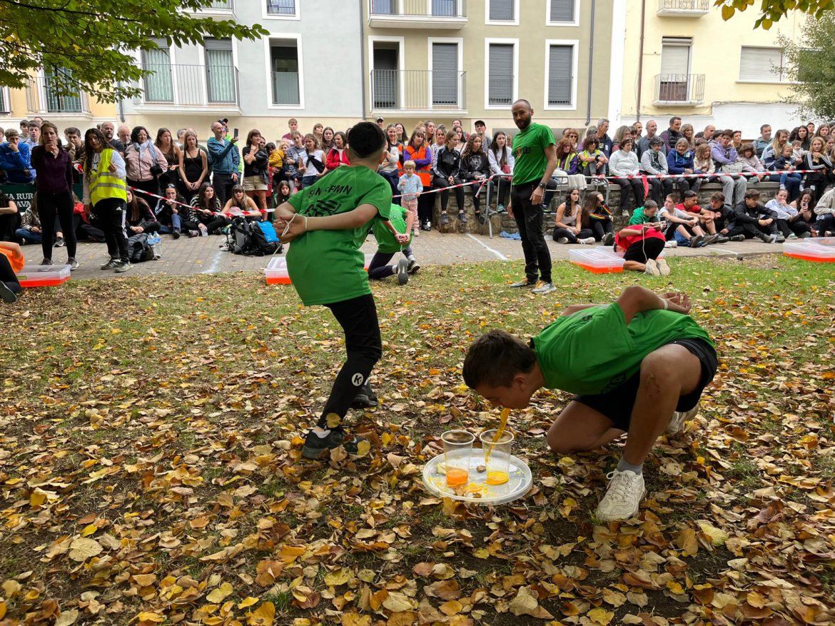 Fotos: Nafarroa Oinez 2025 en la ikastola Paz de Ziganda de Villava - Atarrabia
