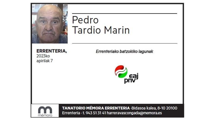 Pedro Tardio Marin