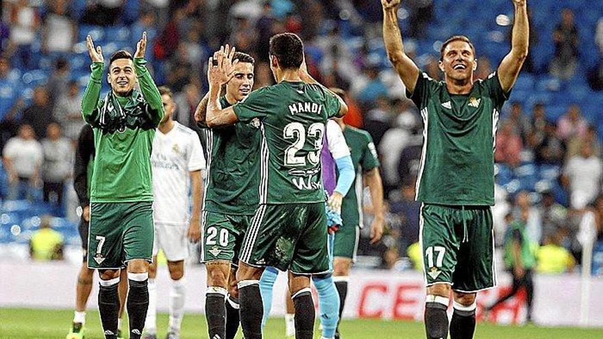 El Betis llega lanzado