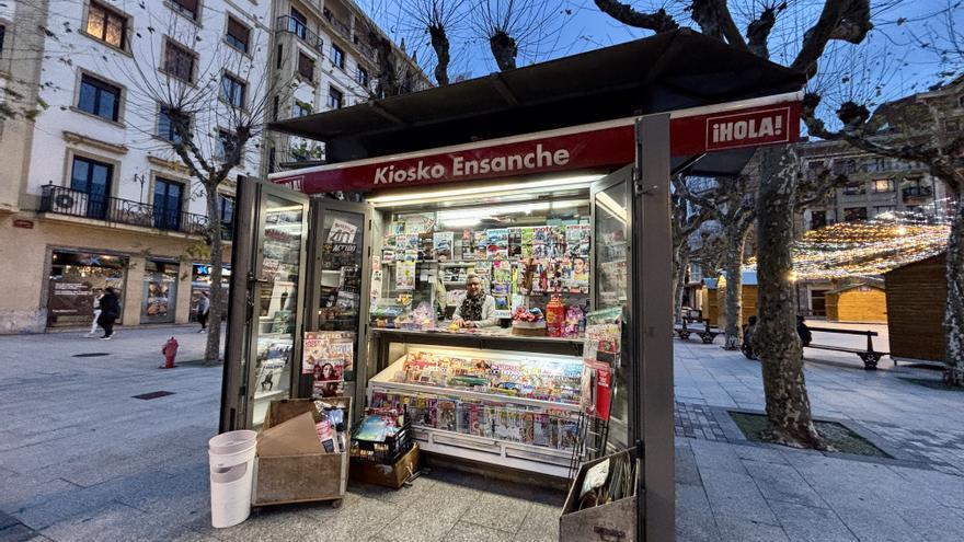 El kiosco del Ensanche de Irun cerrará el 31 de diciembre tras 27 años de actividad