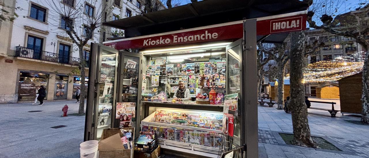 El kiosco del Ensanche de Irun cerrará el 31 de diciembre tras 27 años de actividad