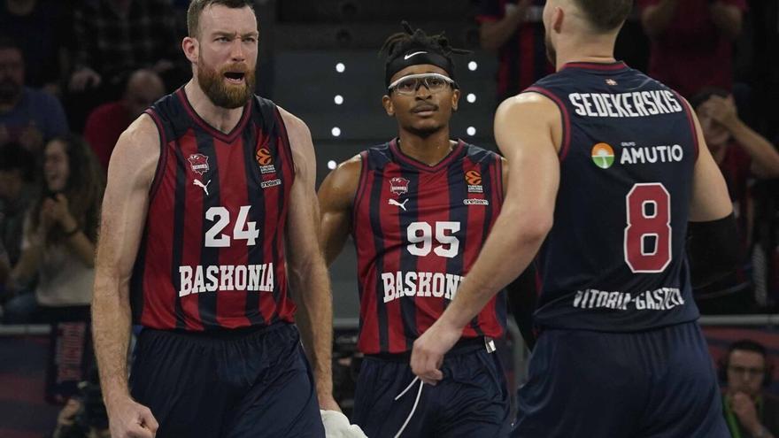 El Baskonia recibe al Maccabi con un juego interior bajo mínimos