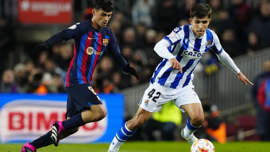 Pedri no estará listo para jugar en El Sadar
