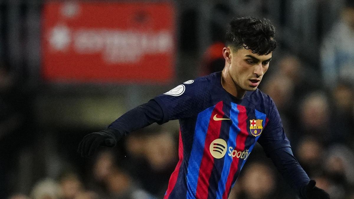 El centrocampista del FC Barcelona, Pedri