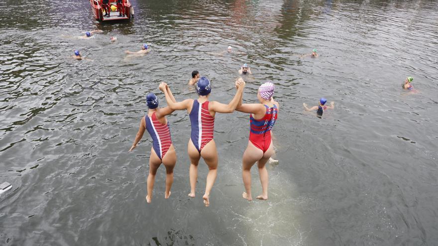 El waterpolo regresa a la Ría de Bilbao por Aste Nagusia