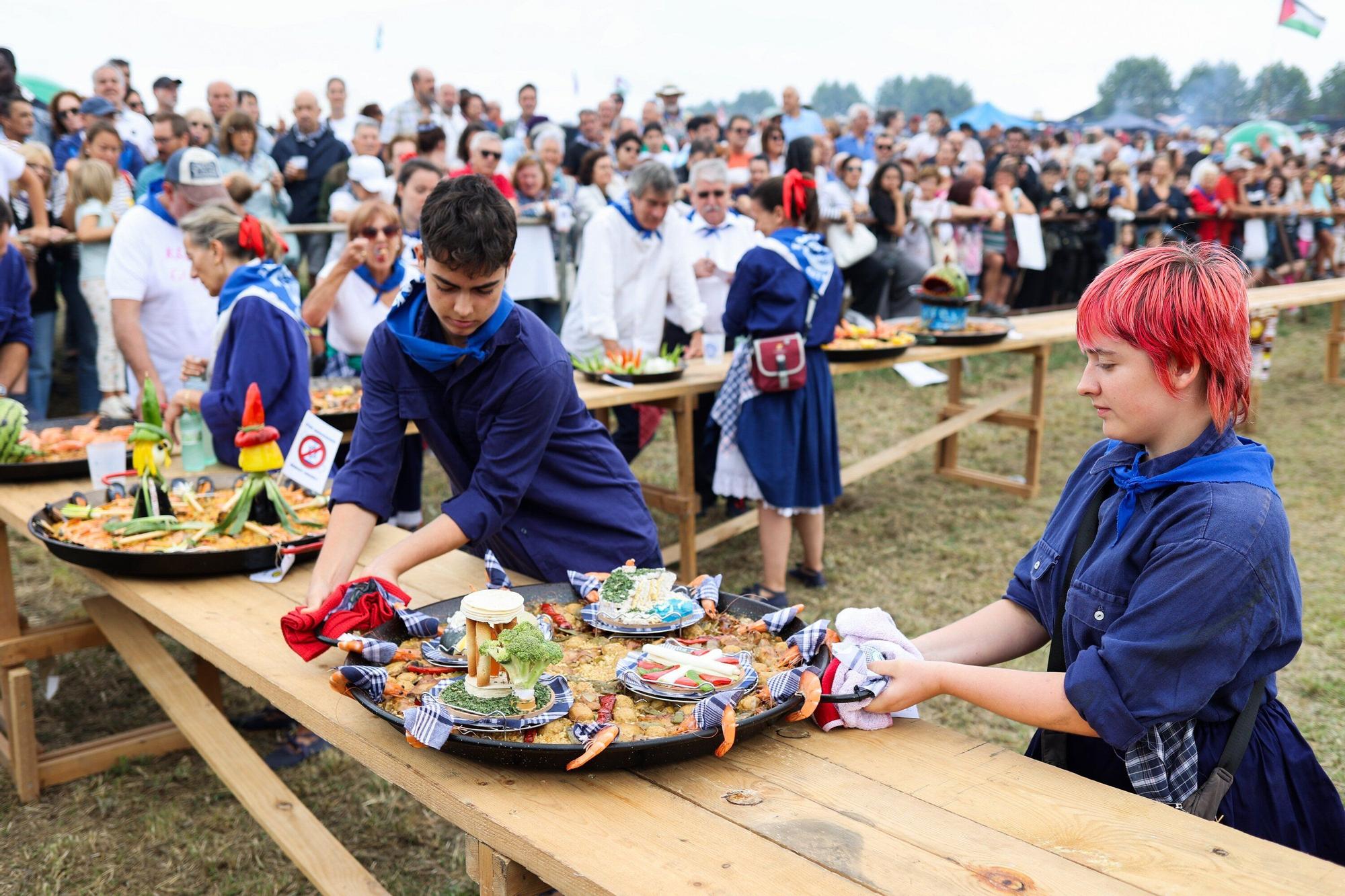 En imágenes: Getxo celebra sus Paellas de Aixerrota