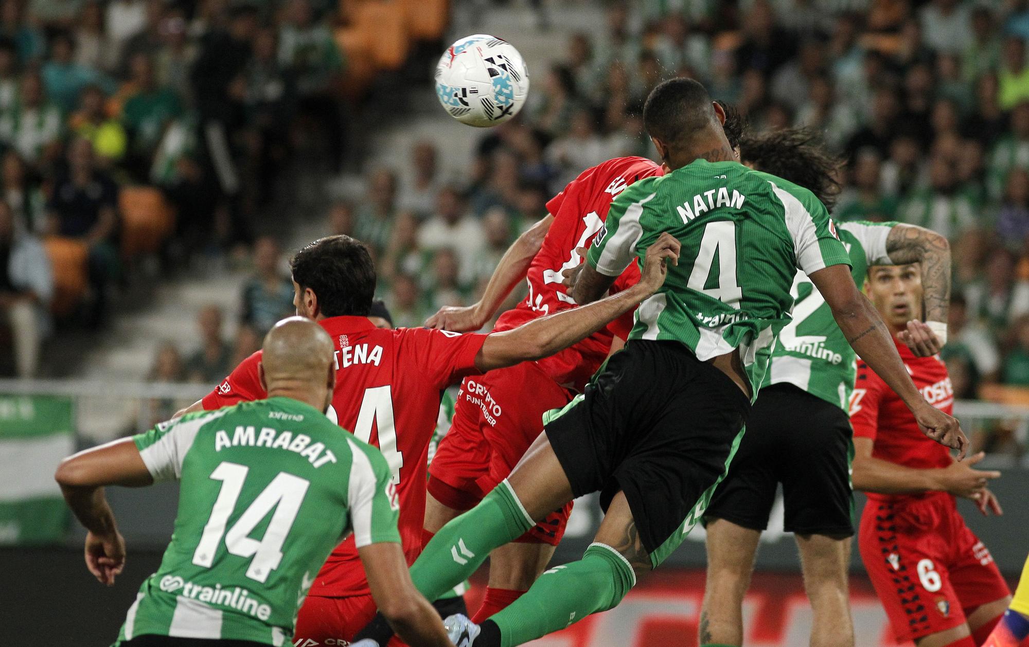 Fotos del partido entre Betis y Osasuna