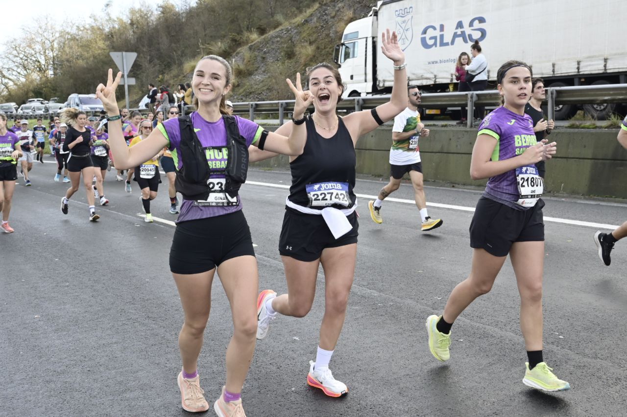 La Behobia, a su paso por Gaintxurizketa