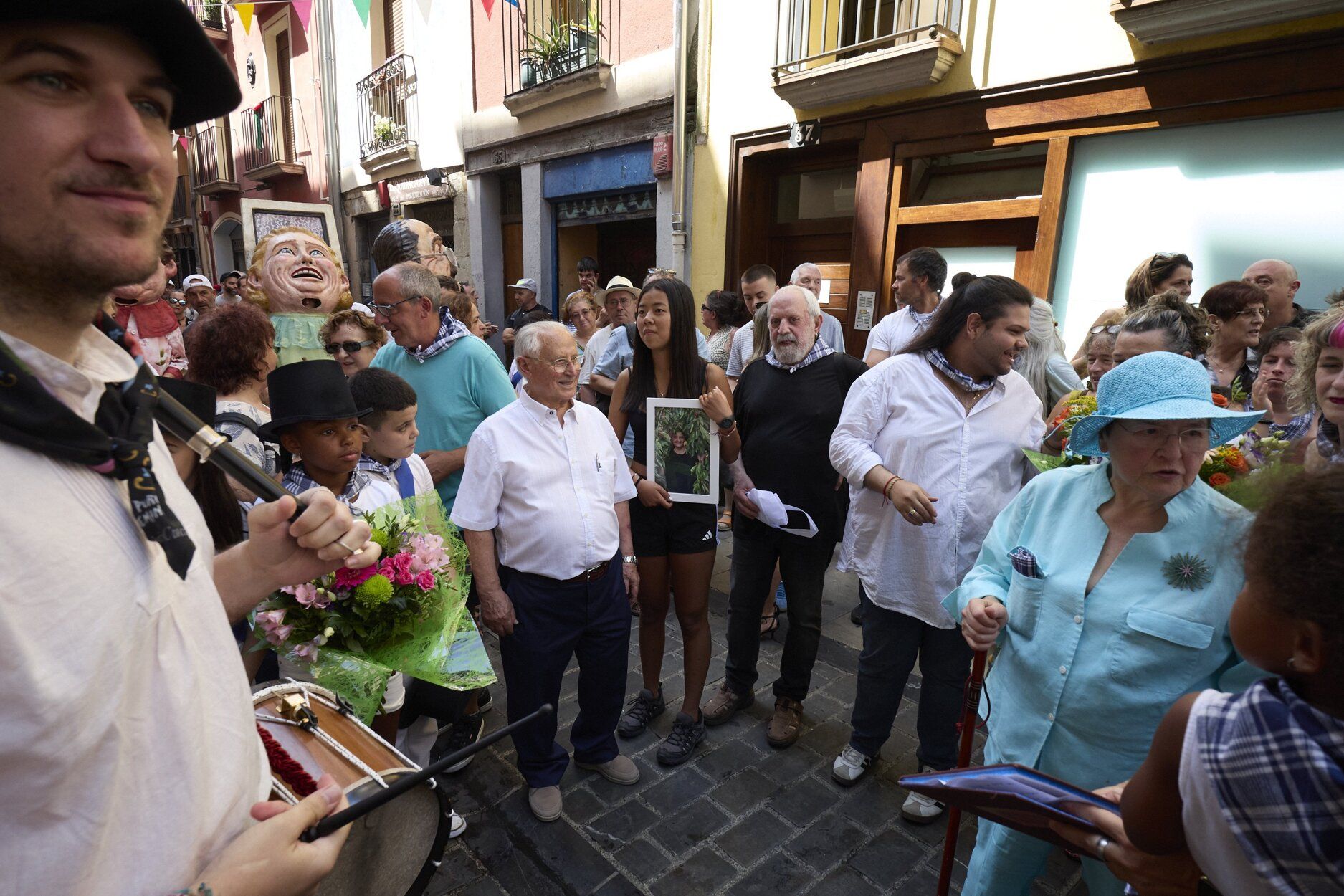 Fotos del chupinazo de las fiestas de San Lorenzo