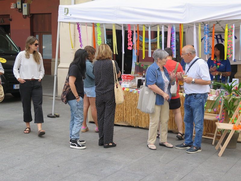 Feria de Verano de la asociación de comerciantes de Urretxu y Zumarraga