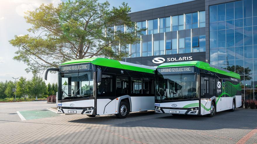 CAF-Solaris suministra 109 autobuses eléctricos a Polonia por 80 millones de euros