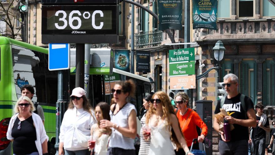 La lluvia regresa a Bizkaia