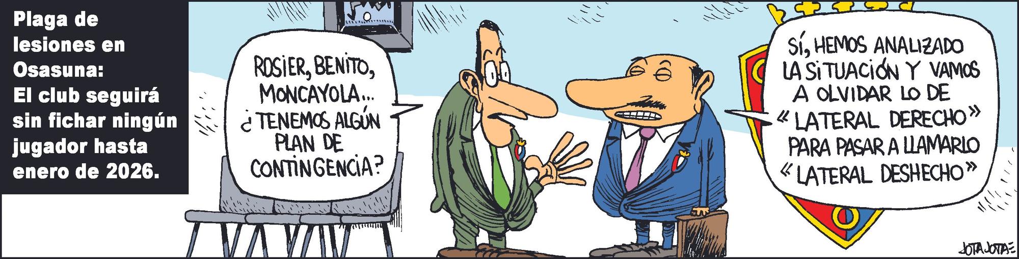 La tira de Jota Jota.