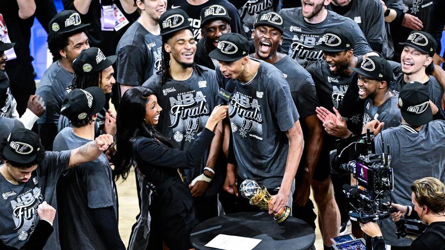 Wembanyama guía a los Spurs hasta la final de la NBA