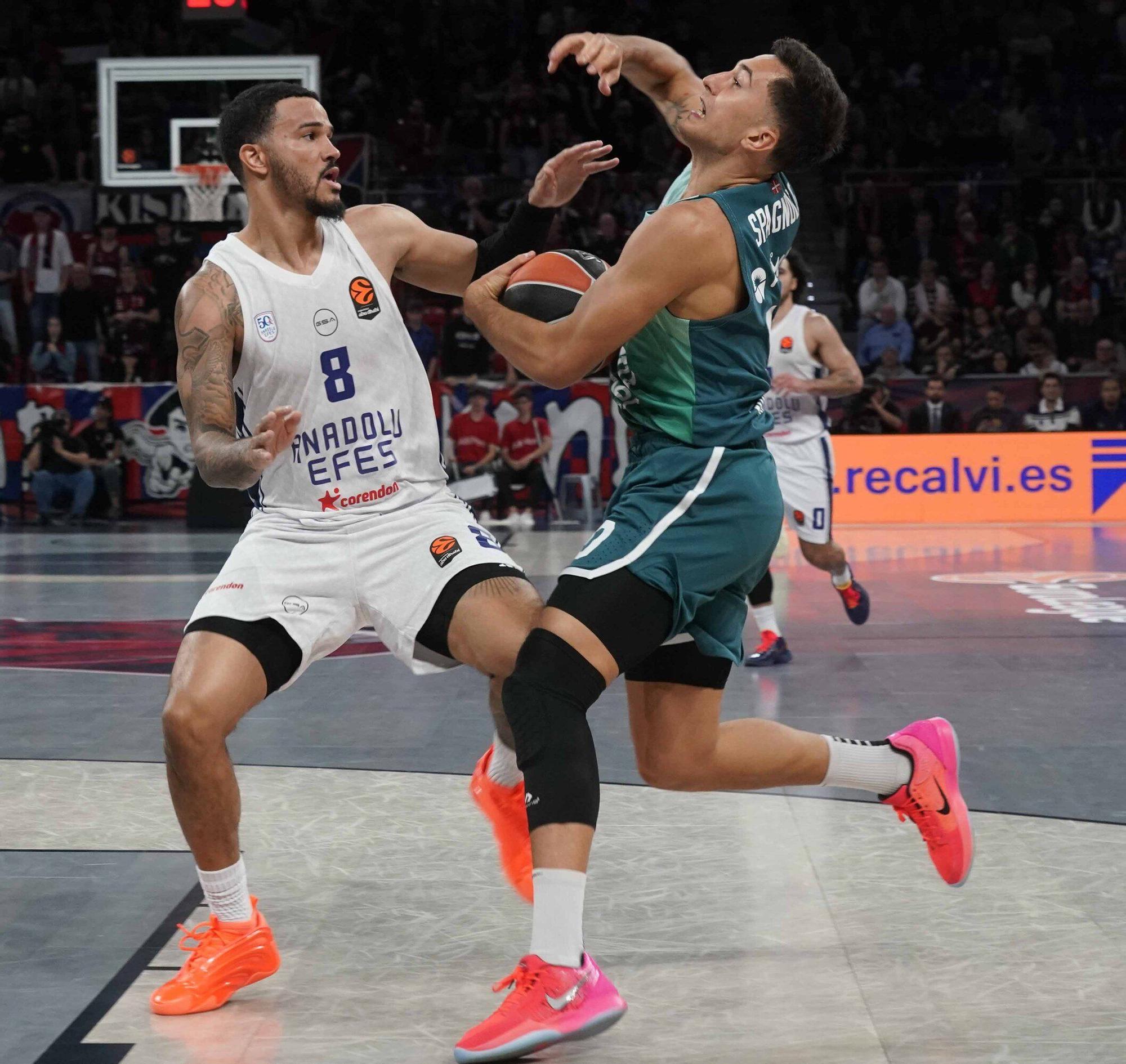 Las mejores imáganes del Baskonia 86-75 Anadolu Efes