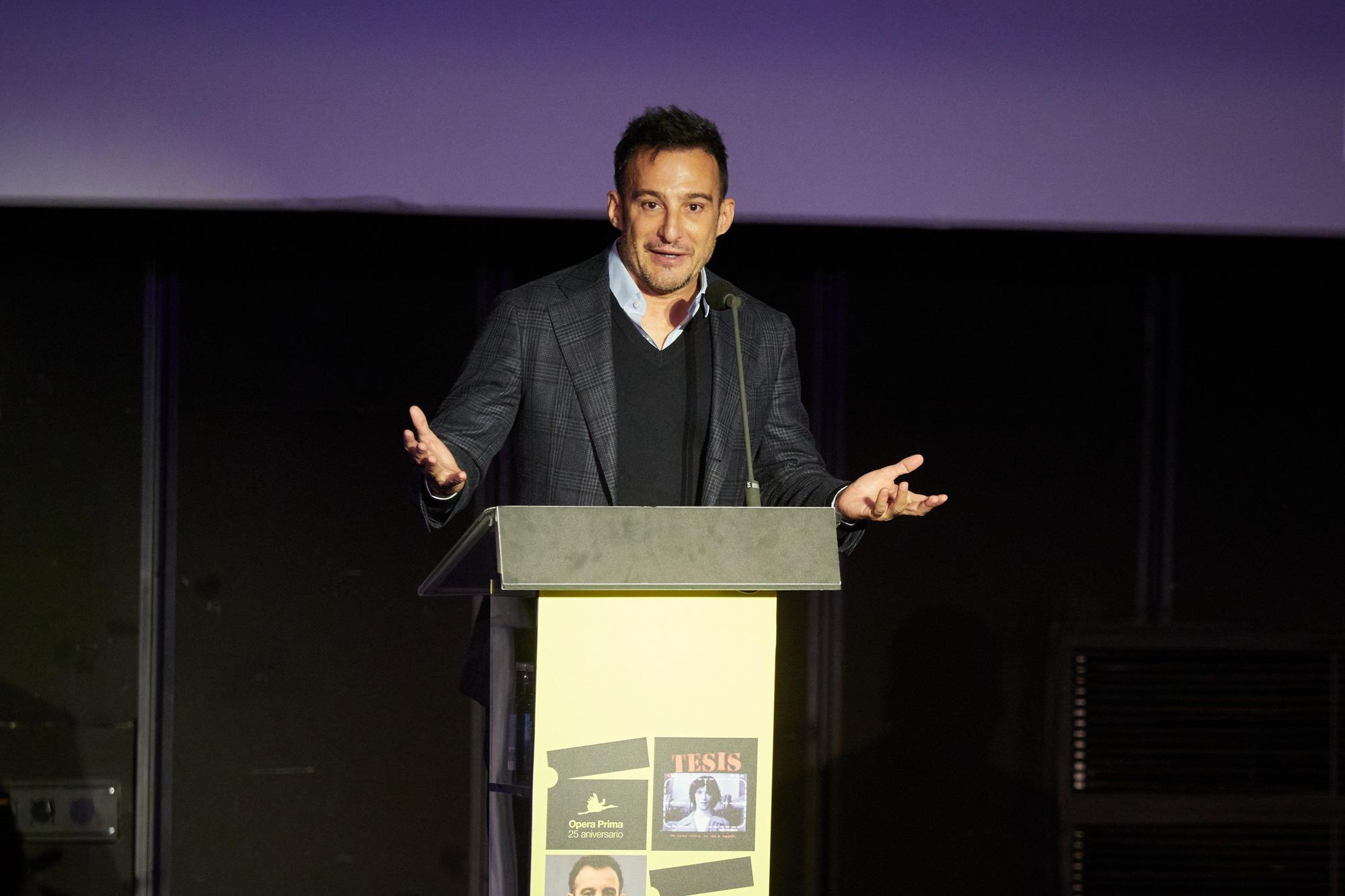 Fotos del homenaje a Alejandro Amenábar en Tudela en el ciclo de cine 'Nuestros Clásicos'