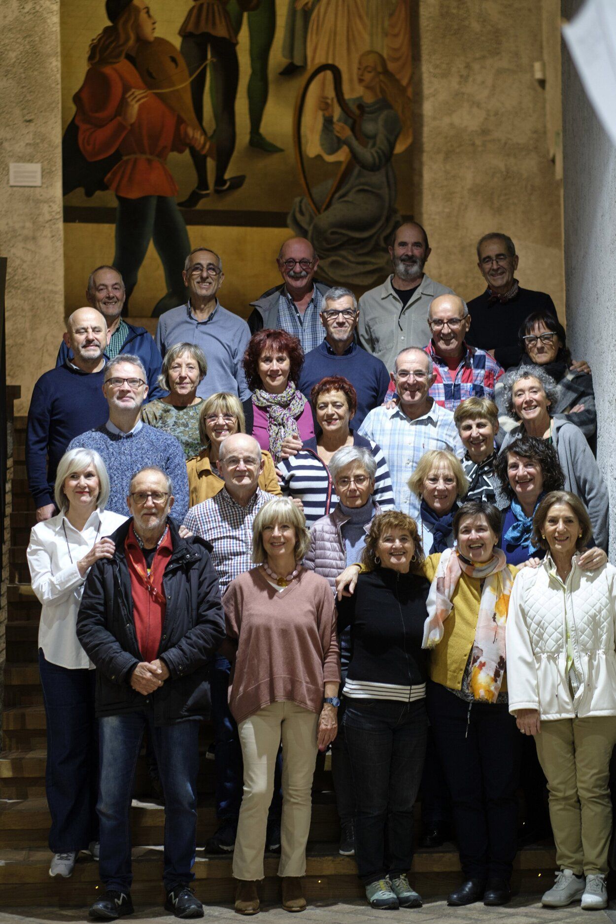 Integrantes del coro Taller de Corcheas, que celebran su 40º aniversario