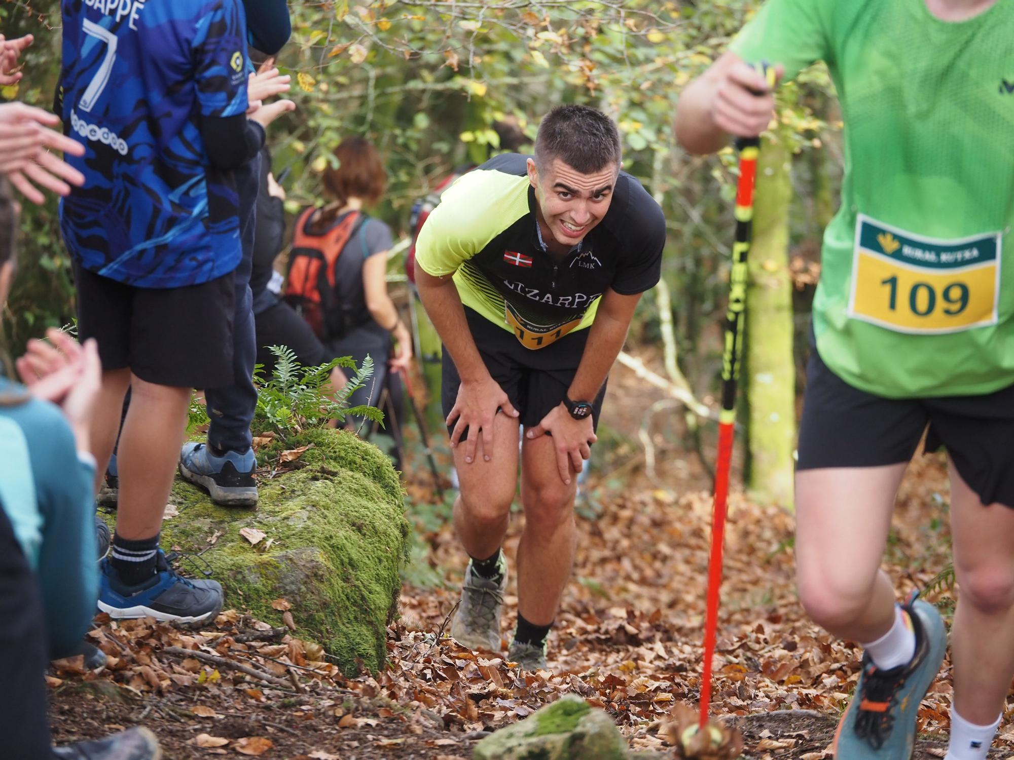 La llegada de los corredores a Karakate, en imágenes