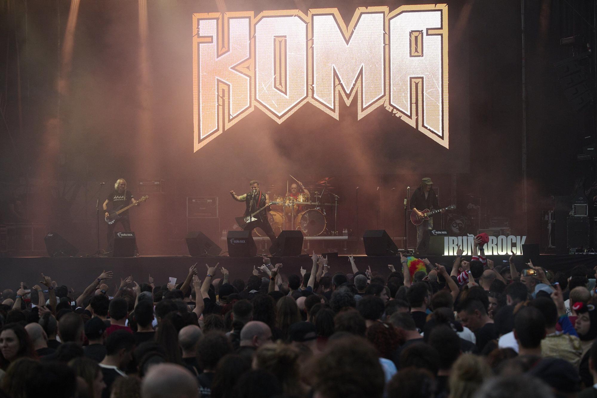 Fotos del primer día del Iruña Rock 2025